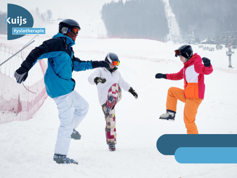 Voorkom blessures tijdens wintersport met deze drie tips